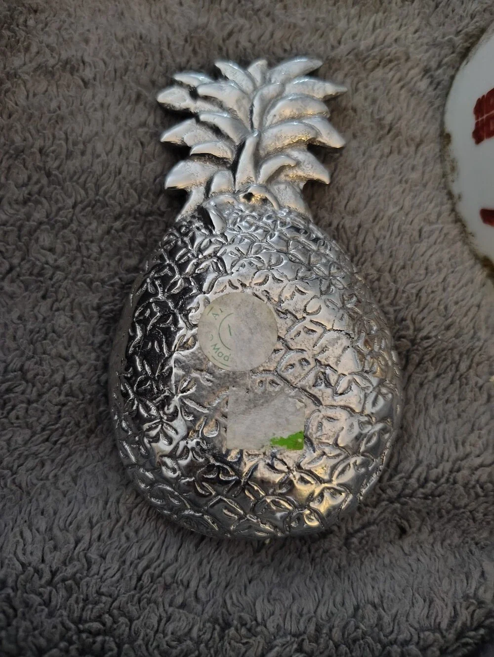 Pewter Pineapple Decor Tealight Holder